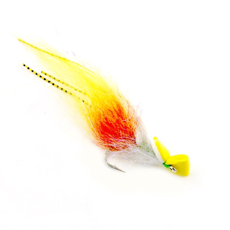 Top Water Shrimp (yellow/white)