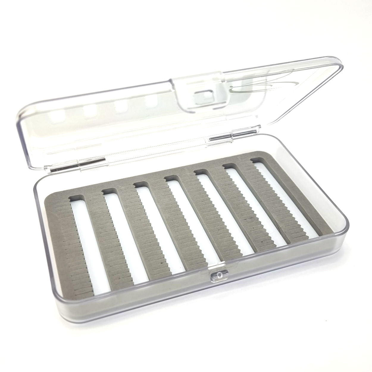 Klarsicht Fliegenbox (7 Reihen) Klarsicht Fliegenbox (7 Reihen)