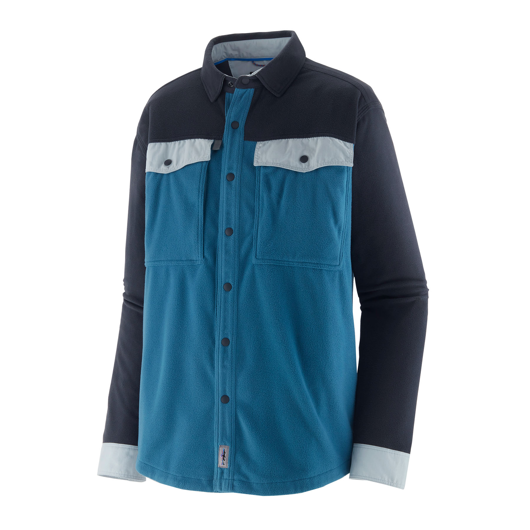 M's Early Rise Snap Shirt (Wavy Blue)