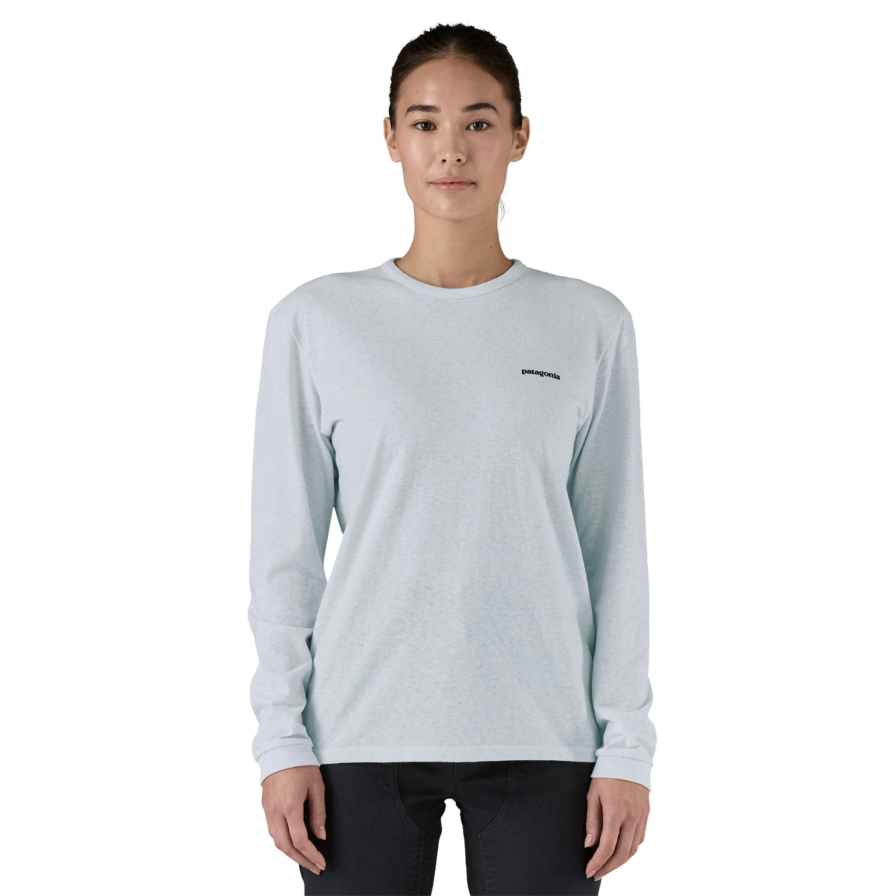 Womens L/S P-6 Responsibili Tee (white)
