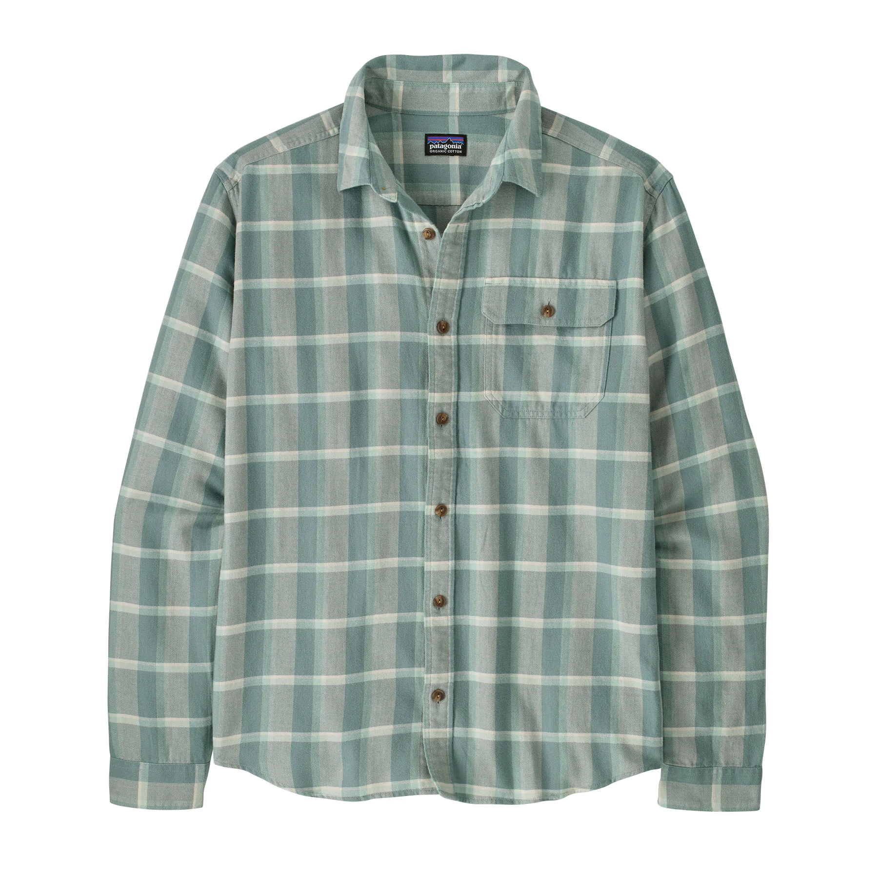 Lightweight Fjord Flannel Shirt (Blue Sage)
