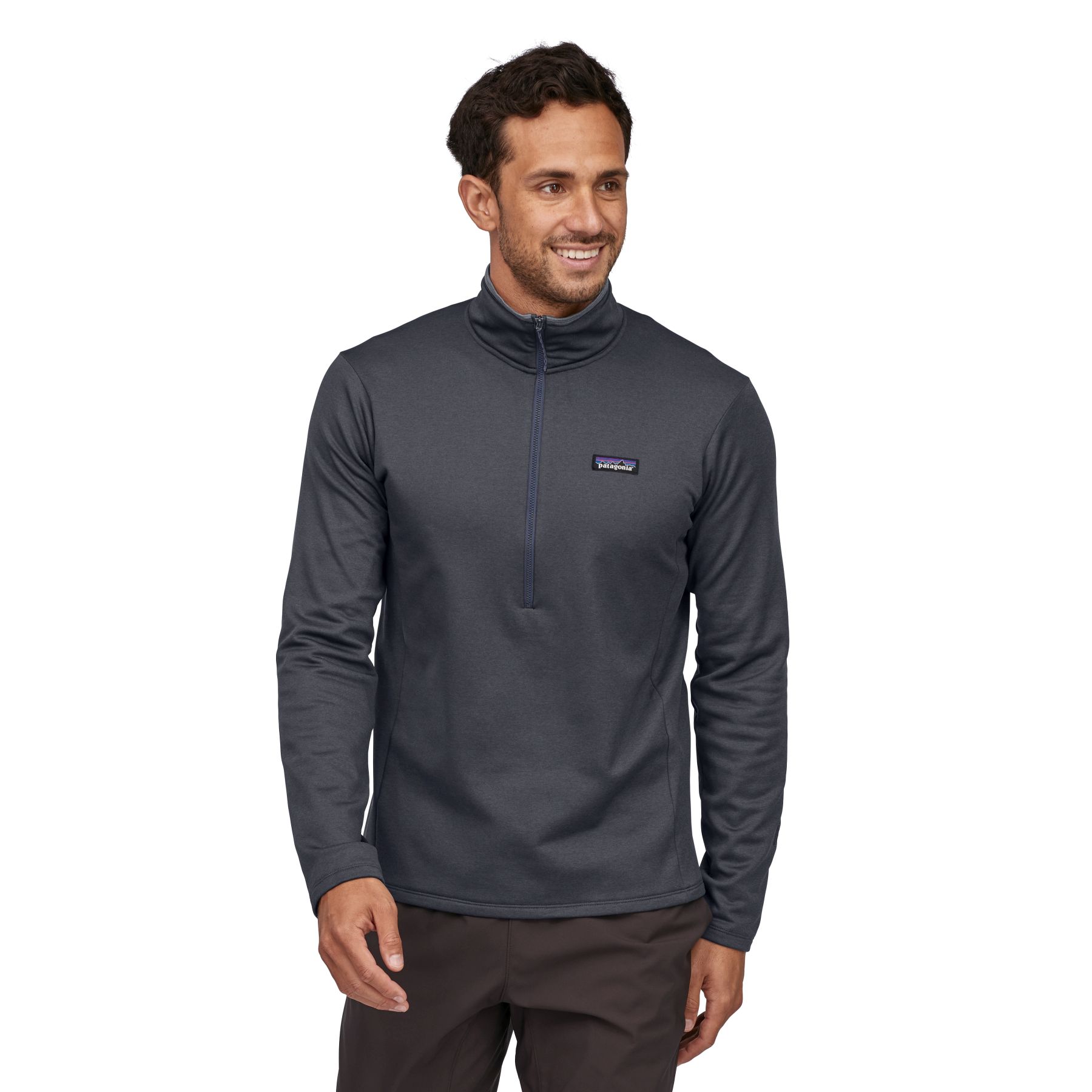 Patagonia R1 Daily Zip Neck (smolder blue) Patagonia R1 Daily Zip Neck (smolder blue)