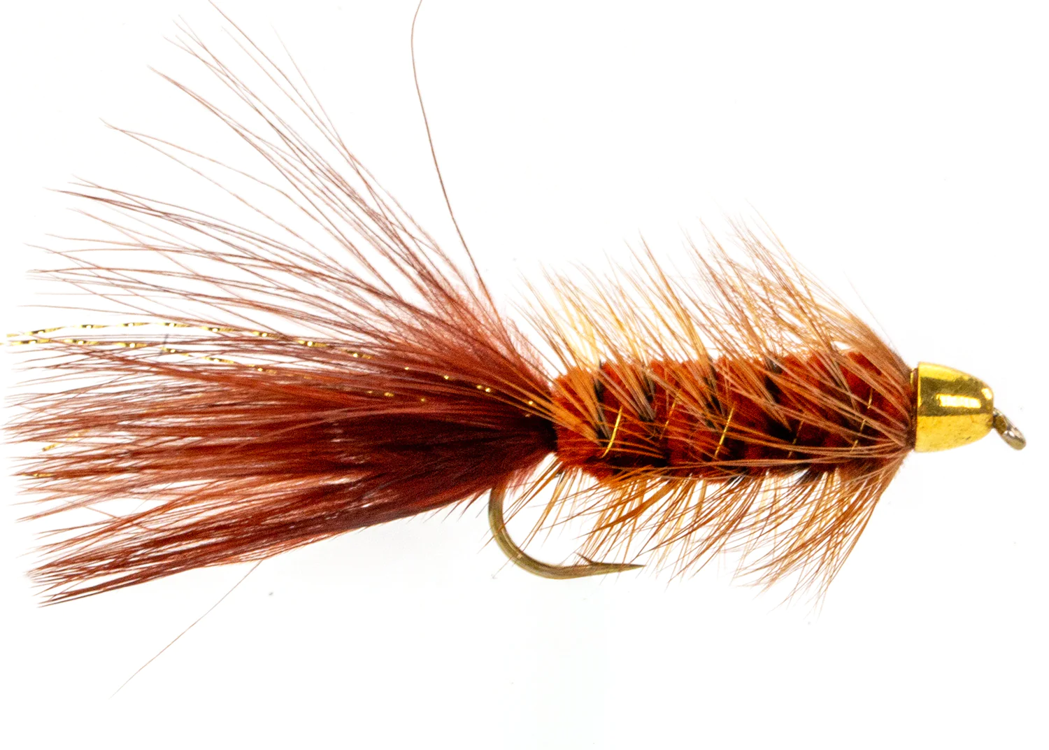 Woolly Bugger Nero Taglia 8 – 1 Dozzina Di Mose Bagnate Per Trota (F781)