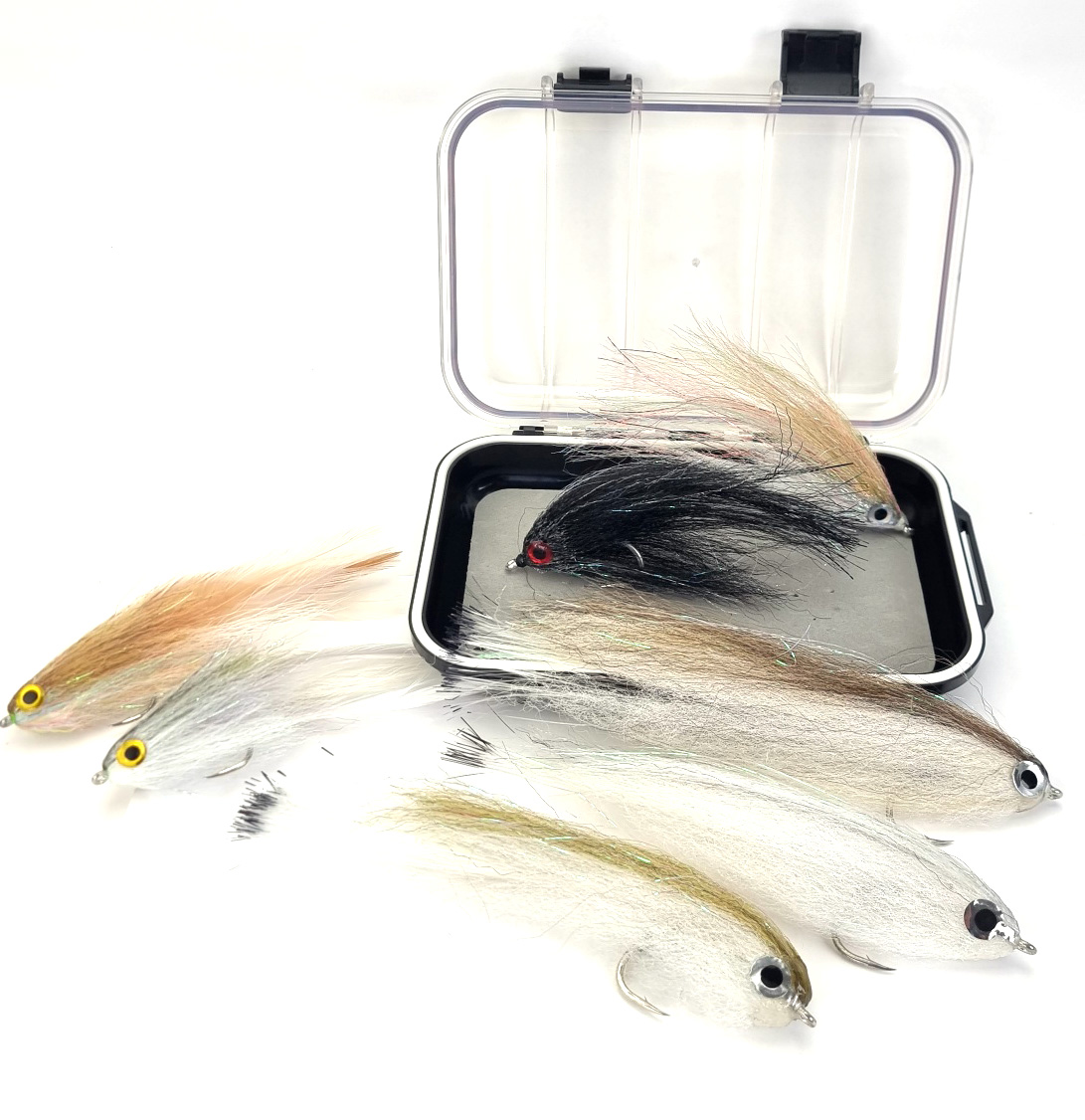 Huchenstreamer-Set (7 Streamer inkl. Box) Huchenstreamer-Set (7 Streamer inkl. Box)