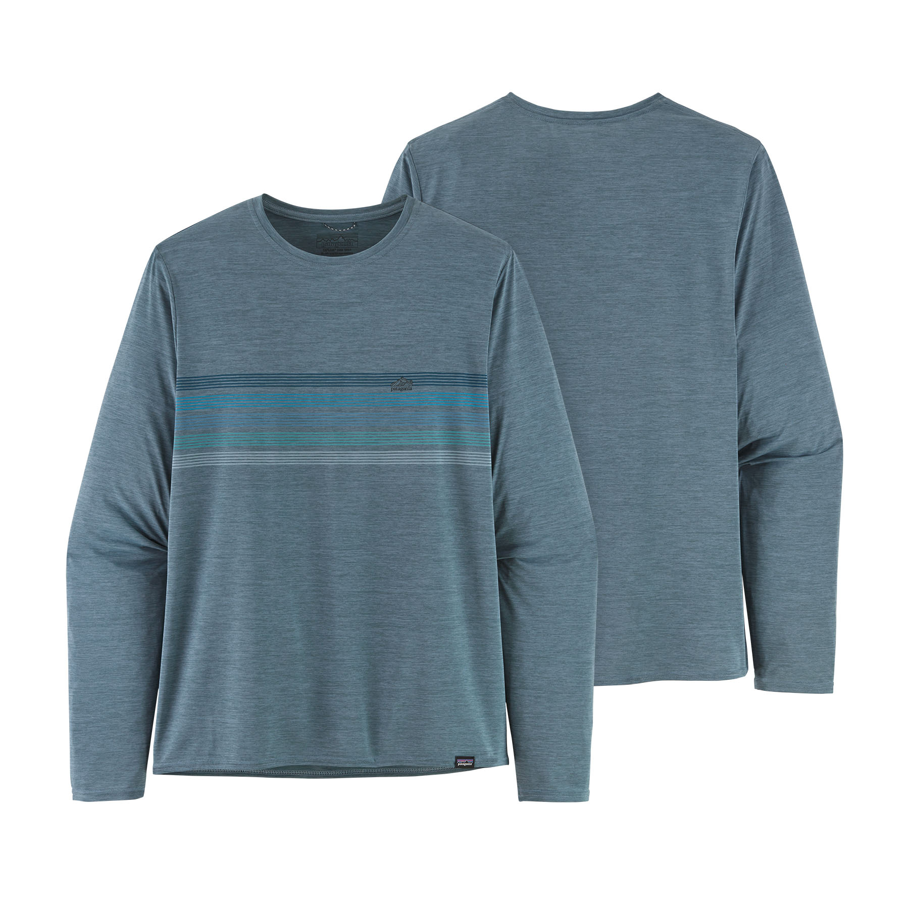 Men's L/S Cap Cool Daily Graphic Shirt (Light Plume Grey) Men's L/S Cap Cool Daily Graphic Shirt (Light Plume Grey)