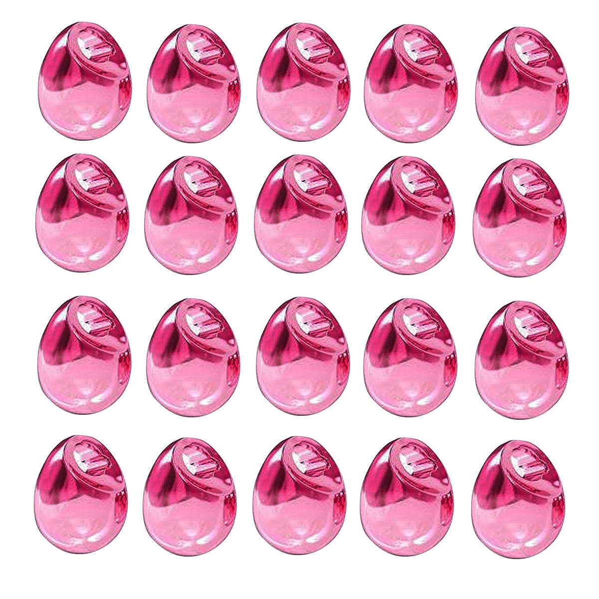 Tungsten Off Center Beads (metallic light pink)