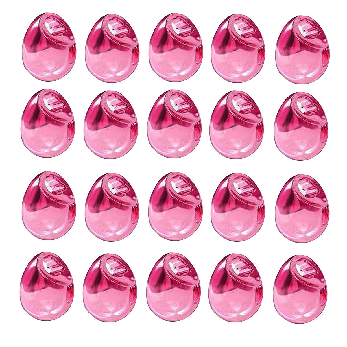 Tungsten Off Center Beads (metallic light pink) Tungsten Off Center Beads (metallic light pink)