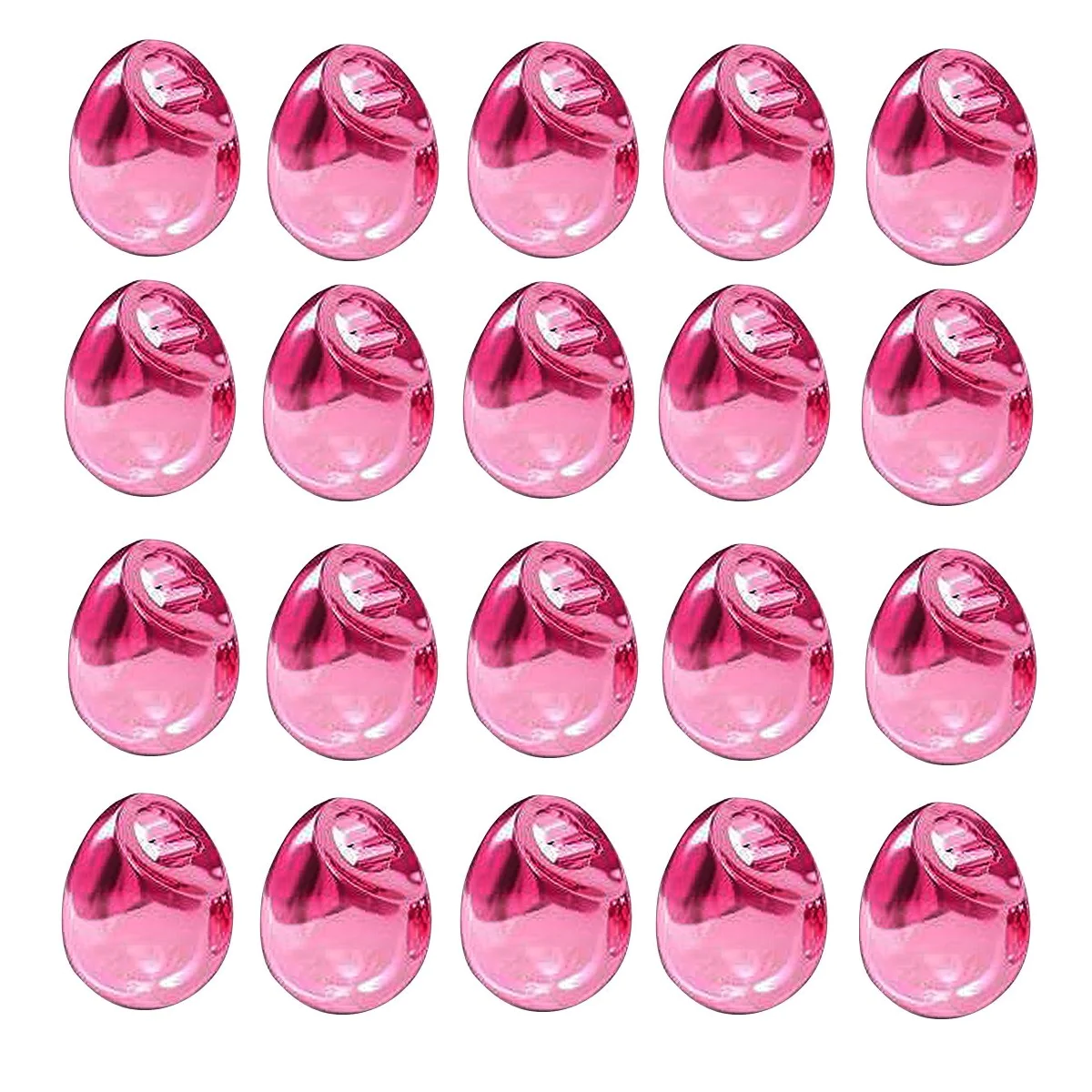 Tungsten Off Center Beads (metallic light pink) Tungsten Off Center Beads (metallic light pink)