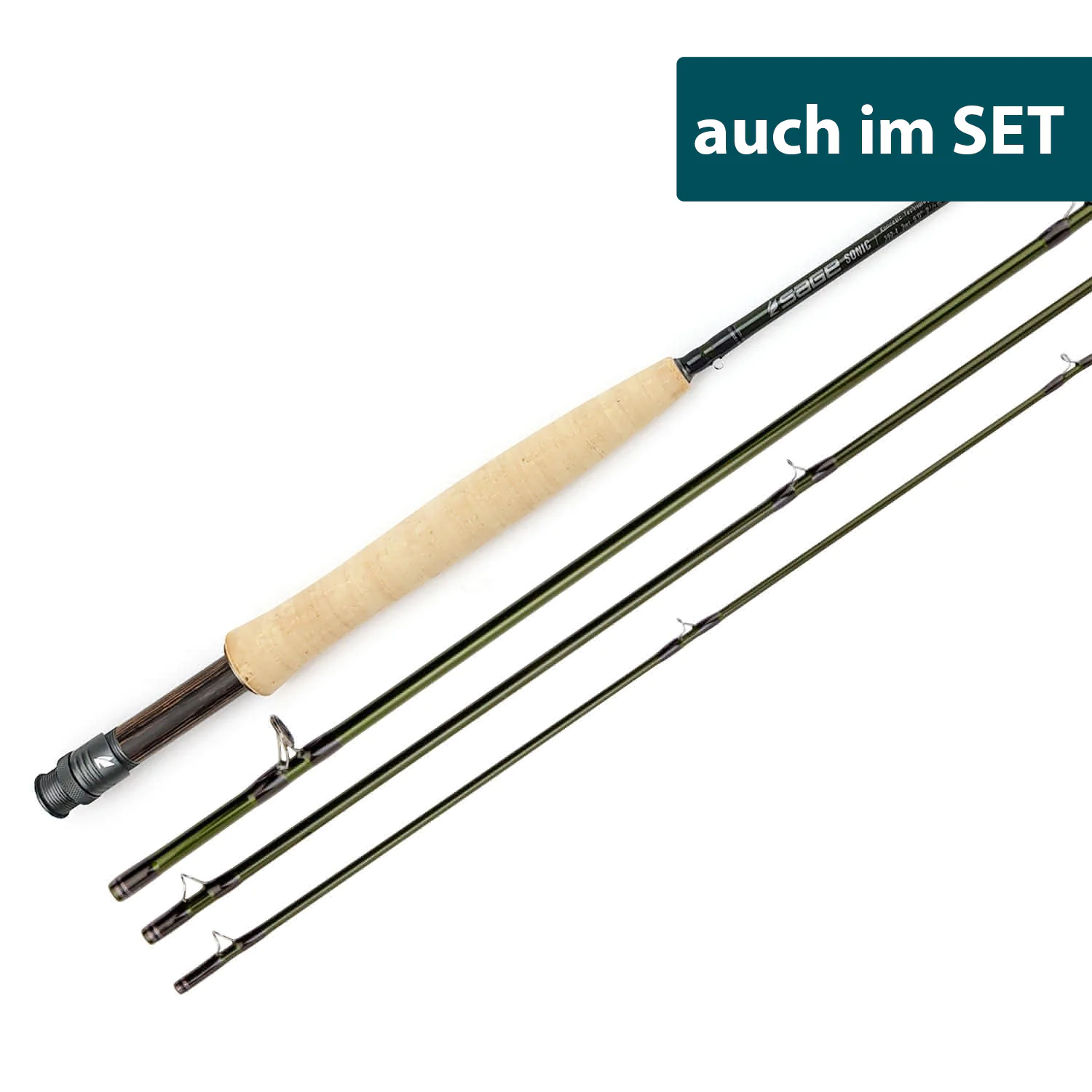Sonic Fly Rod cigar grip (Single Handed) Type: 690-4 (#6 / 275cm / 9ft / 4-pcs / Zigarrengriff) Sonic Fly Rod cigar grip (Single Handed) Type: 690-4 (#6 / 275cm / 9ft / 4-pcs / Zigarrengriff)