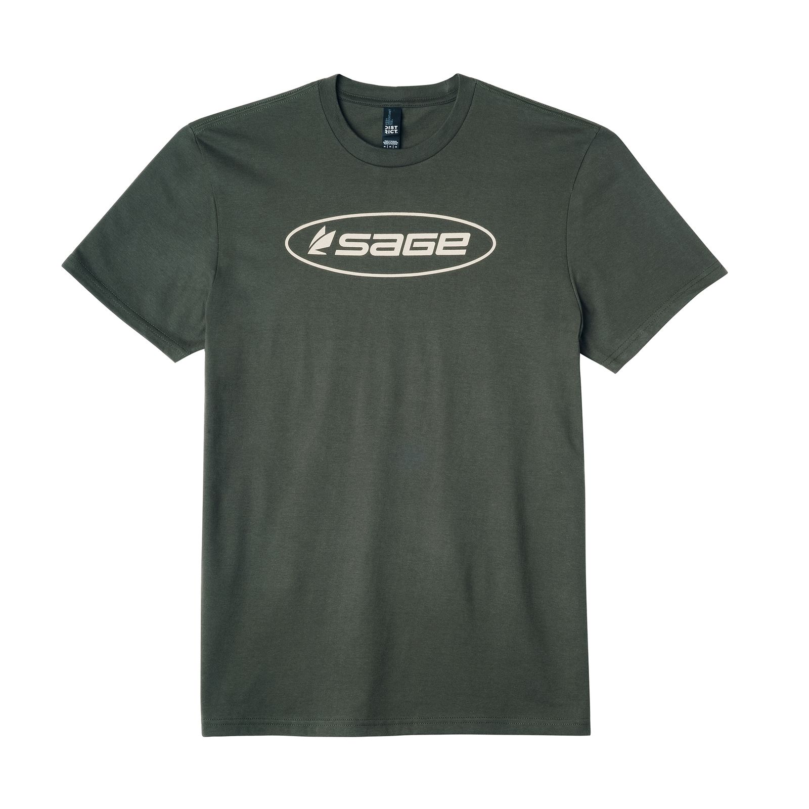 Oval Logo Tee (Olive)