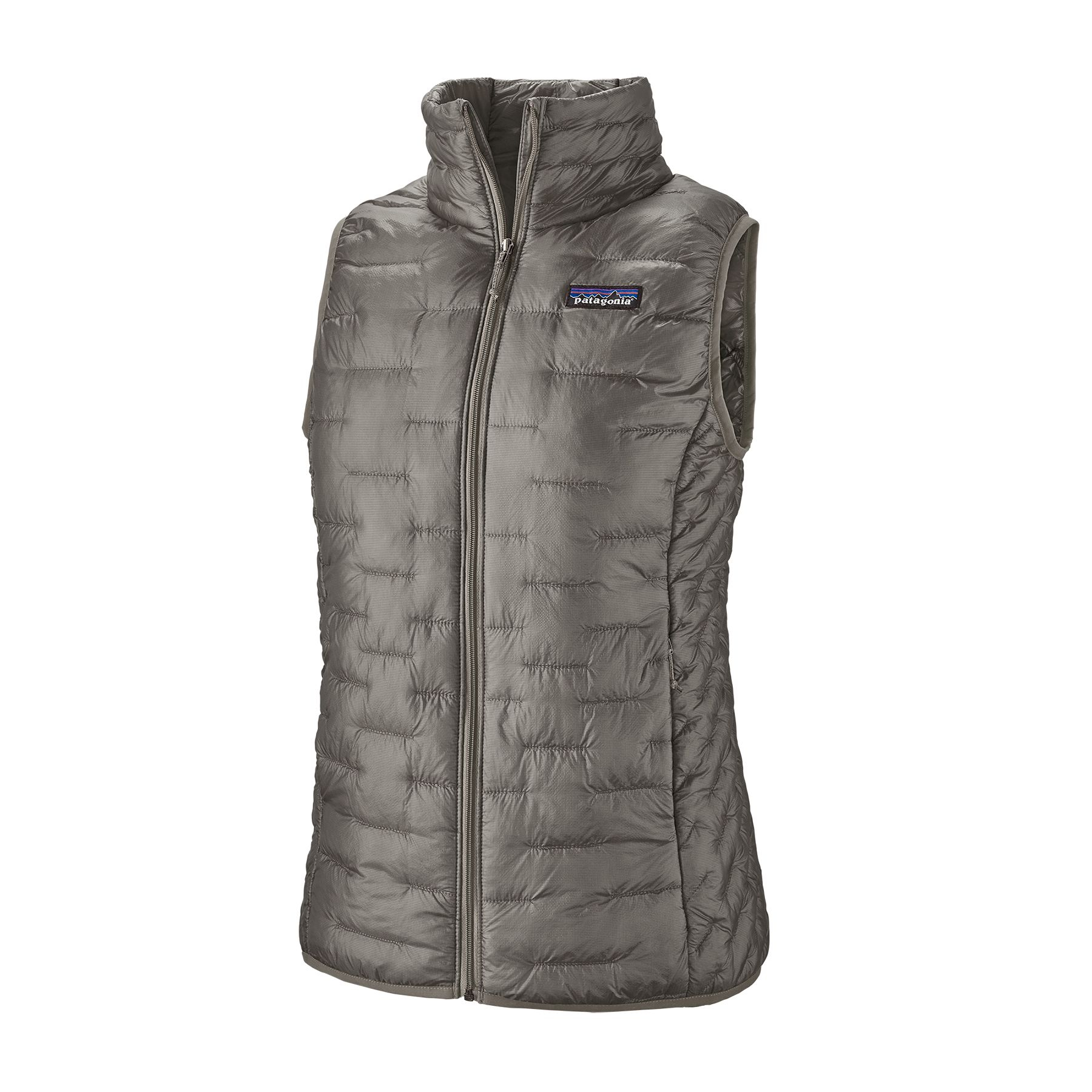 Women's Micro Puff Vest (feather grey)