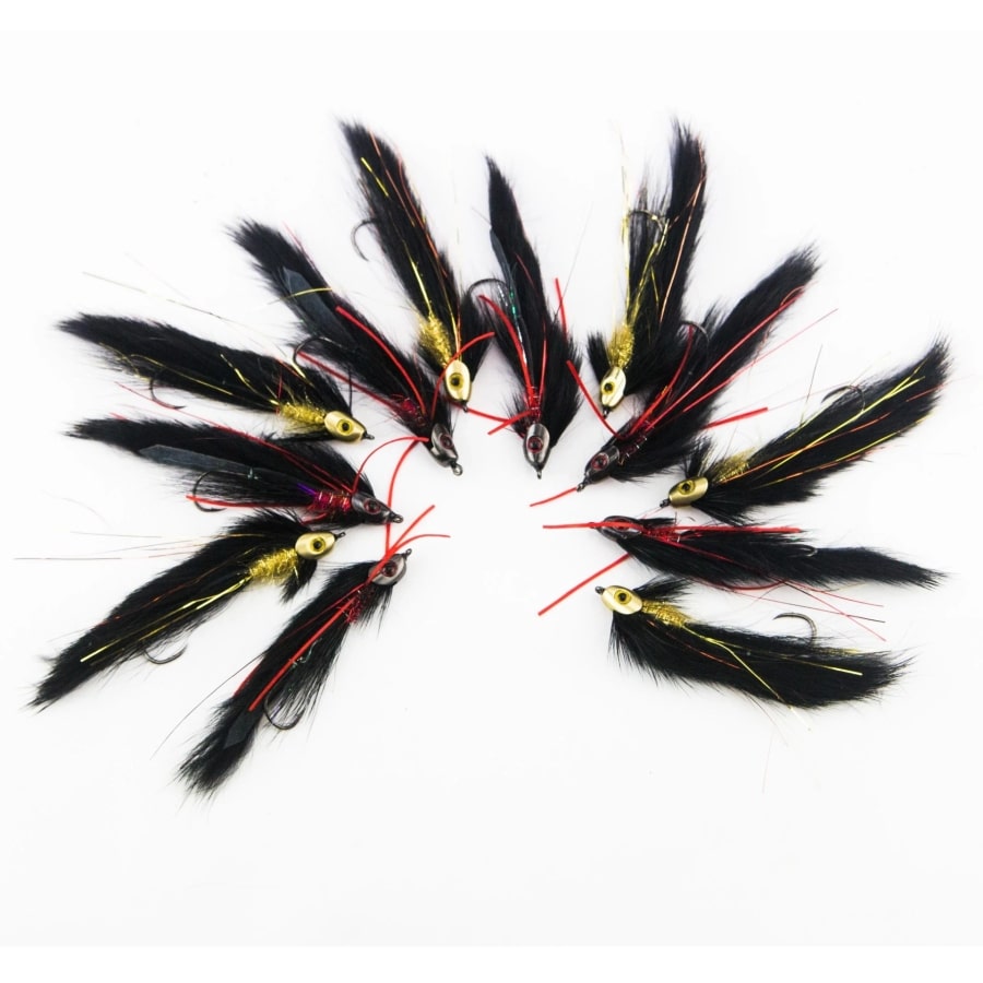 12-Pack Trout Streamers