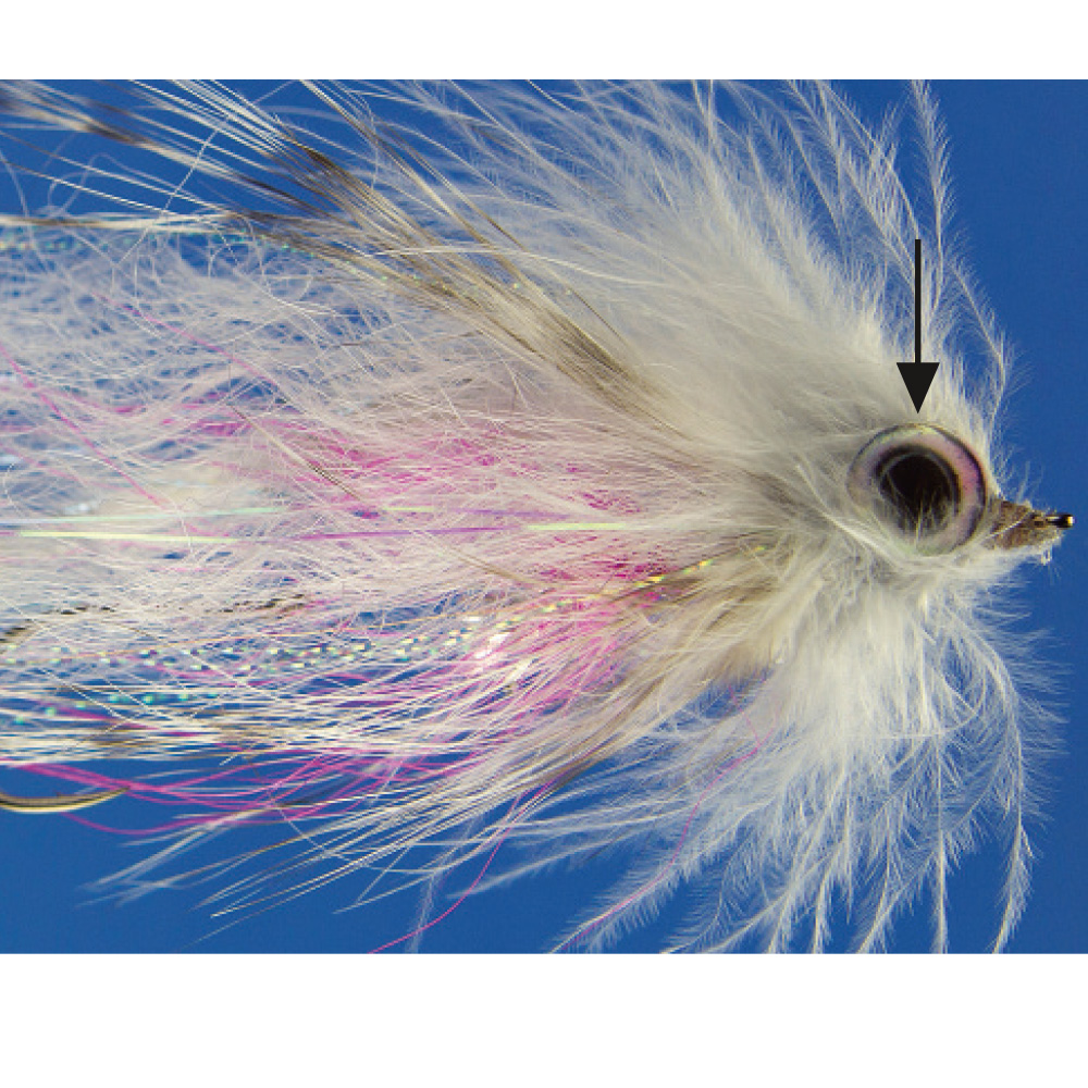 Ghost Color Clear Cure 3D Dumbbell Eyes – 1/2 Inch (12.7mm) Six Pack For Fishing Lures