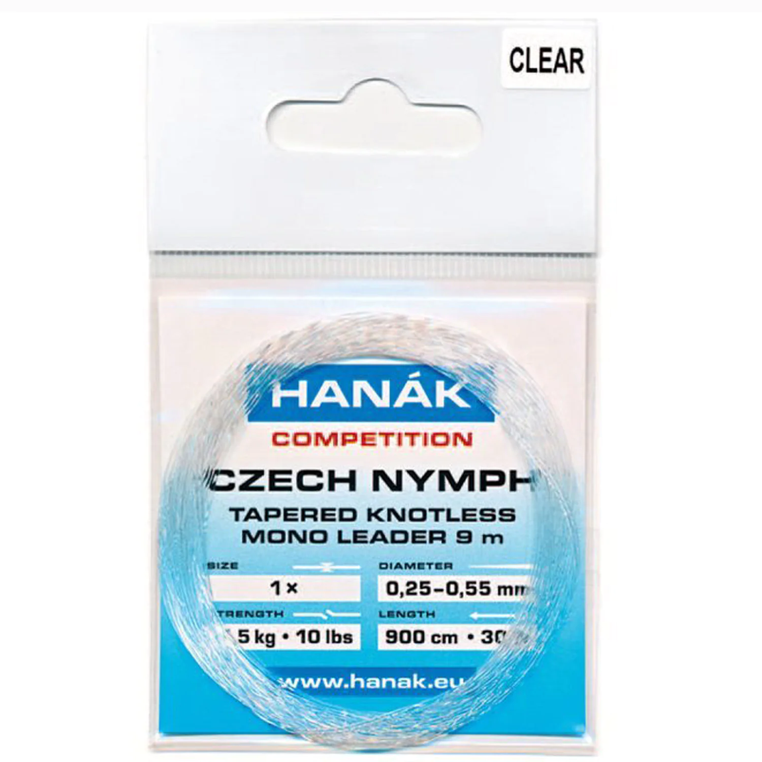 Czech Nymph Tapered Knotless Mono Leader (clear) Czech Nymph Tapered Knotless Mono Leader (clear)