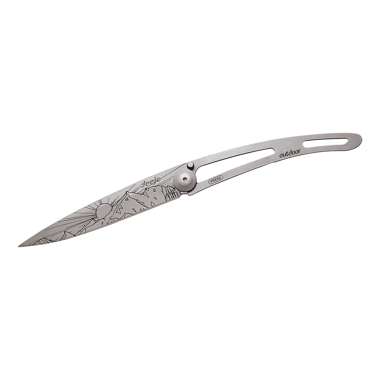 37g Naked, Tattoo "Sunshine Mountain", Pocket Knife