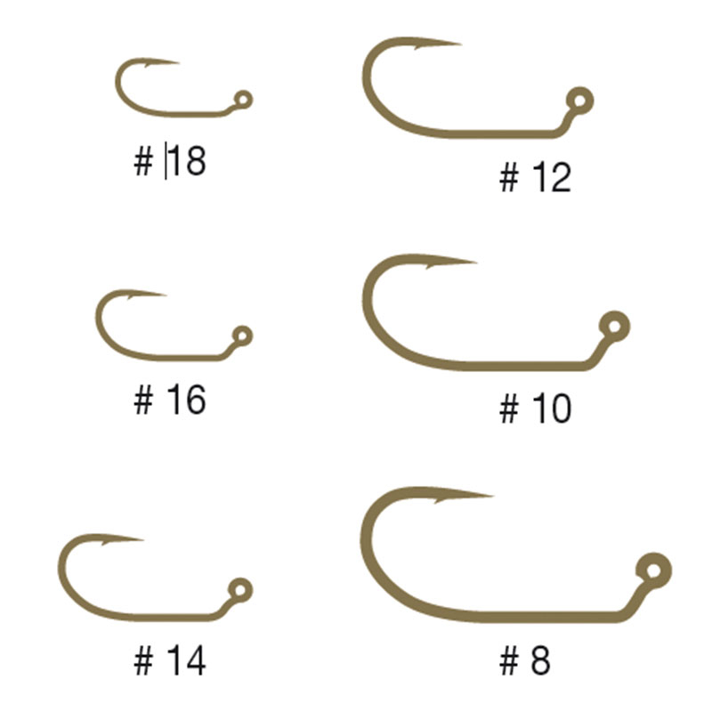 Tiemco TMC 413J Jig Hook 25 Pack 18