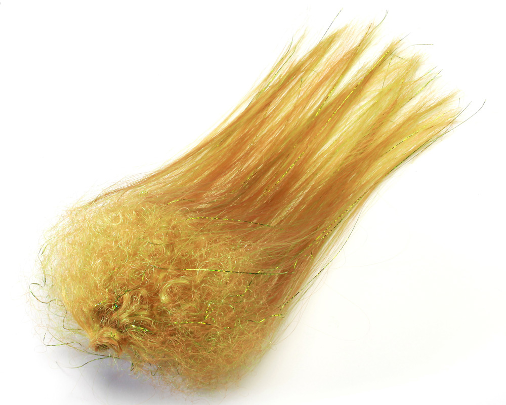 Big Fly Fiber (zweifarbig) Farbe: golden olive