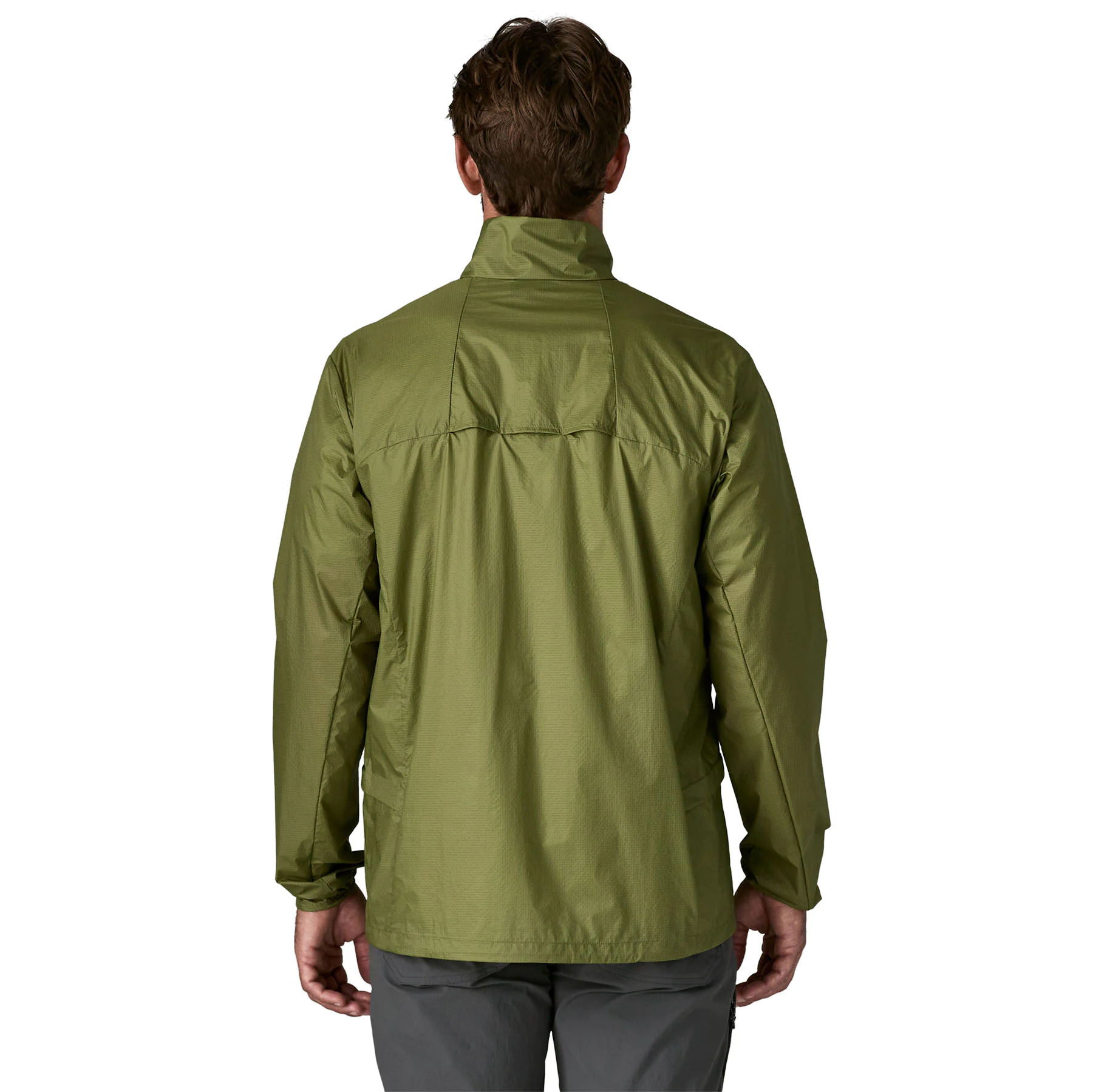 M's Houdini Stash 1/2-Zip Pullover (caper green)