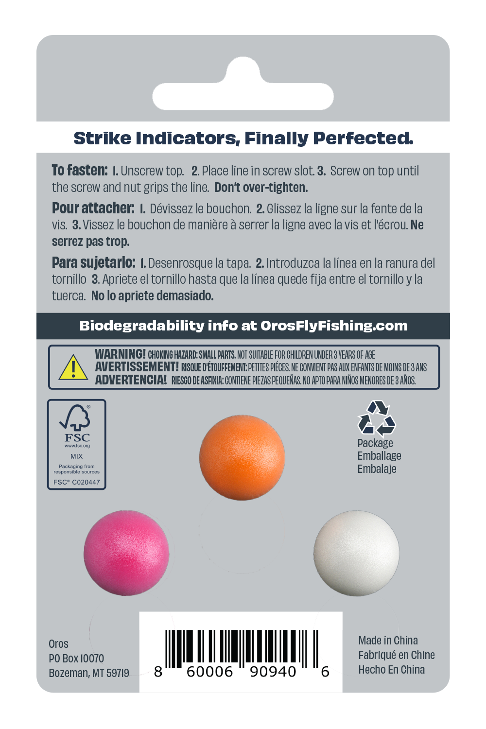 Oros Strike Indicators (3 on card)