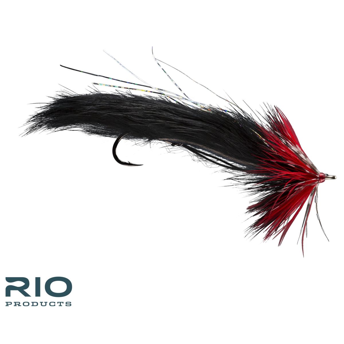 String Leech (Red & Black) (6 Stück)