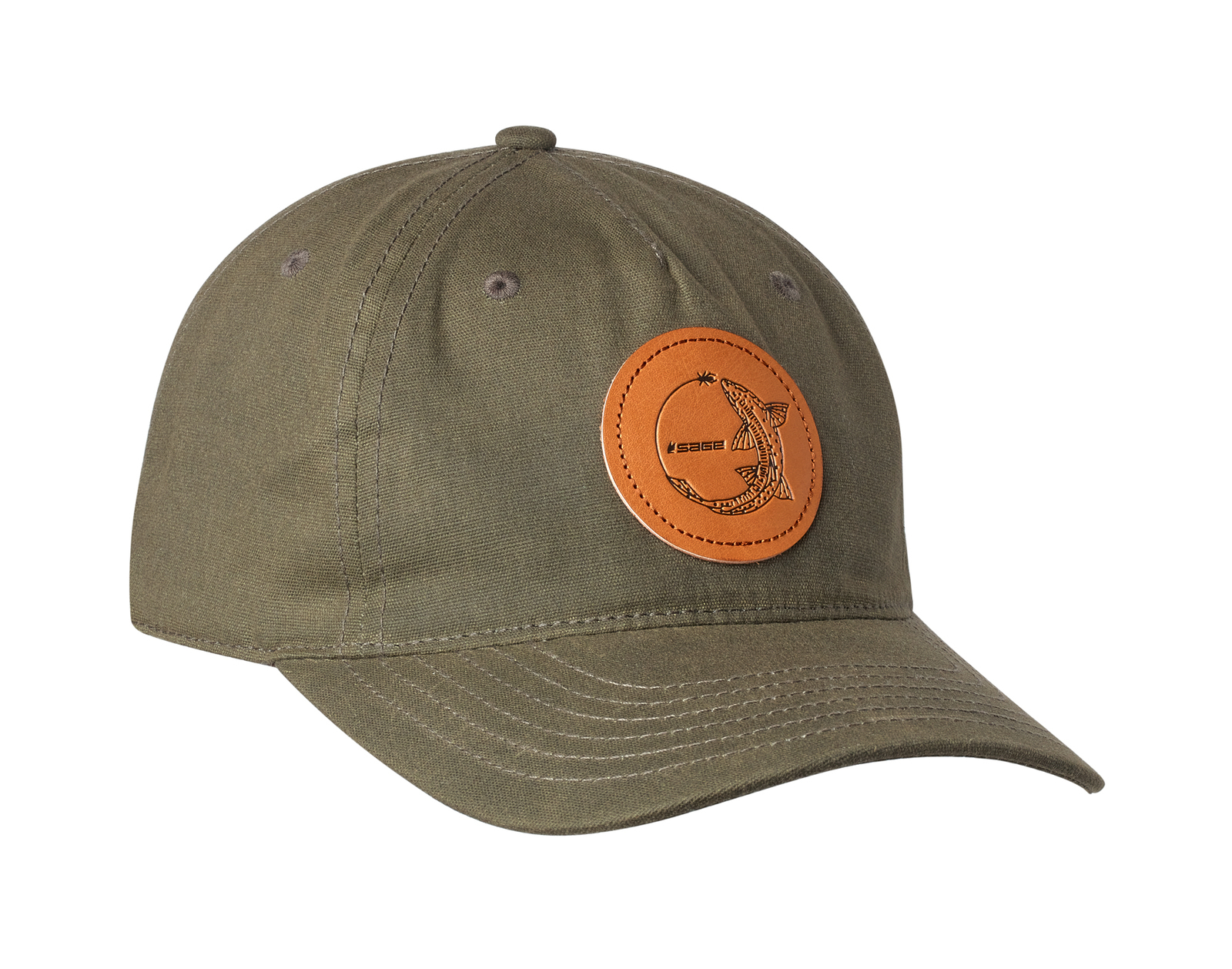 Chasing Trout Hat (olive)