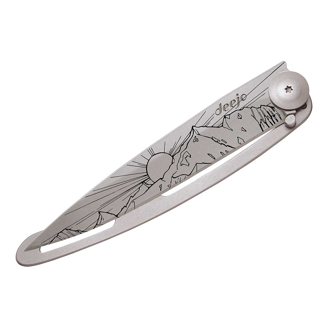 37g Naked, Tattoo "Berge", Taschenmesser