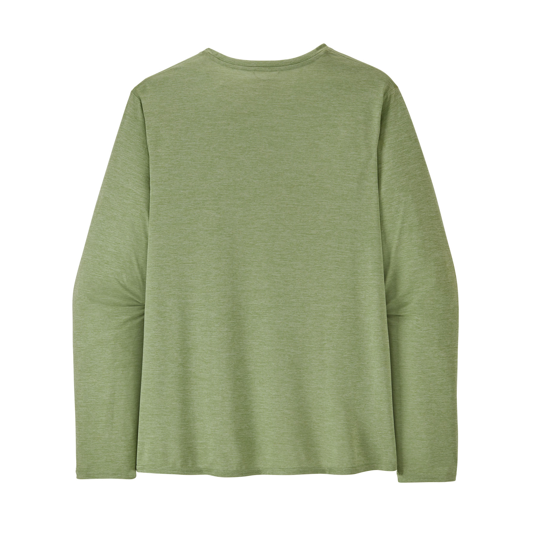 Men's L/S Cap Cool Daily Graphic Shirt (salvia green)