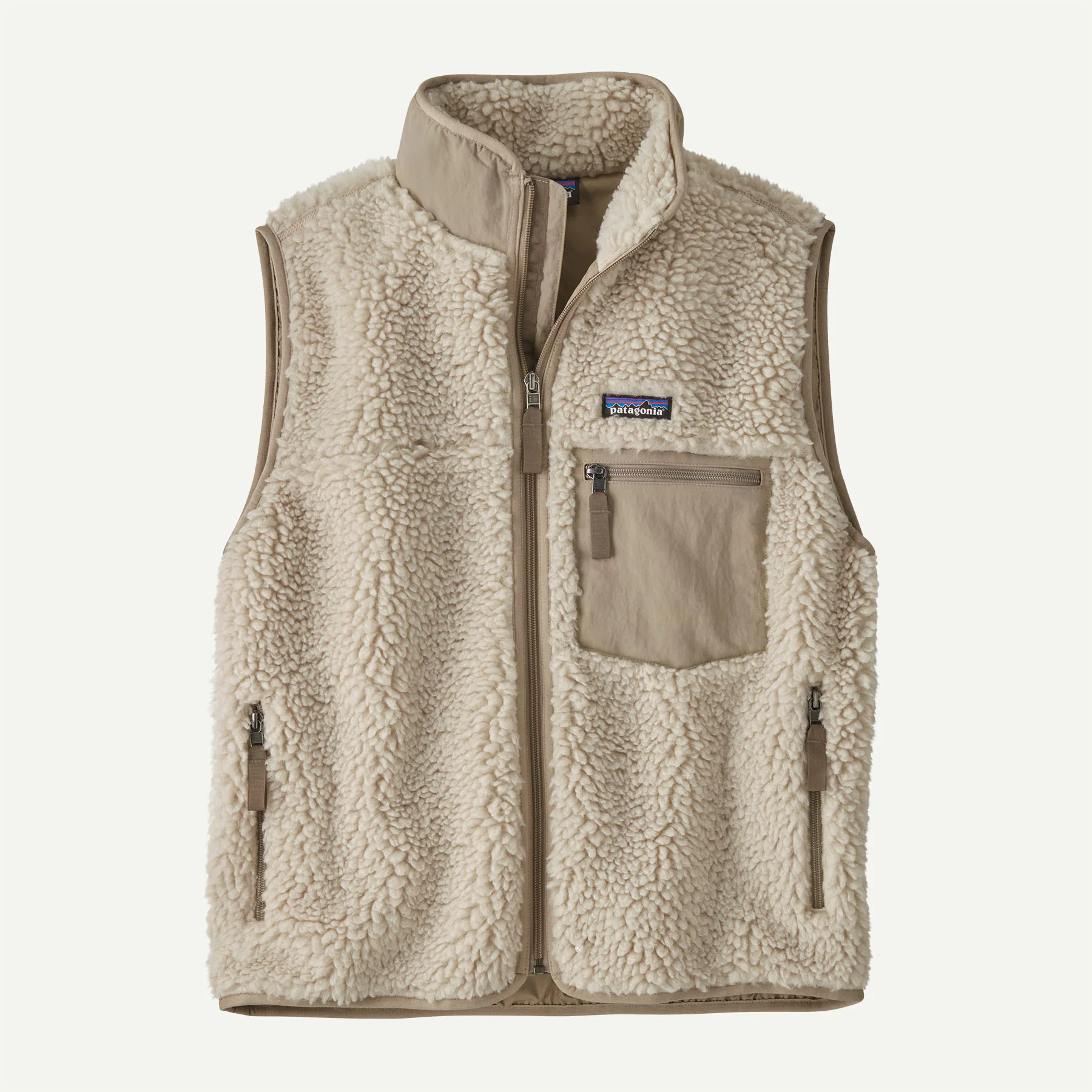 W's Classic Retro-X Fleece Vest (Natural)