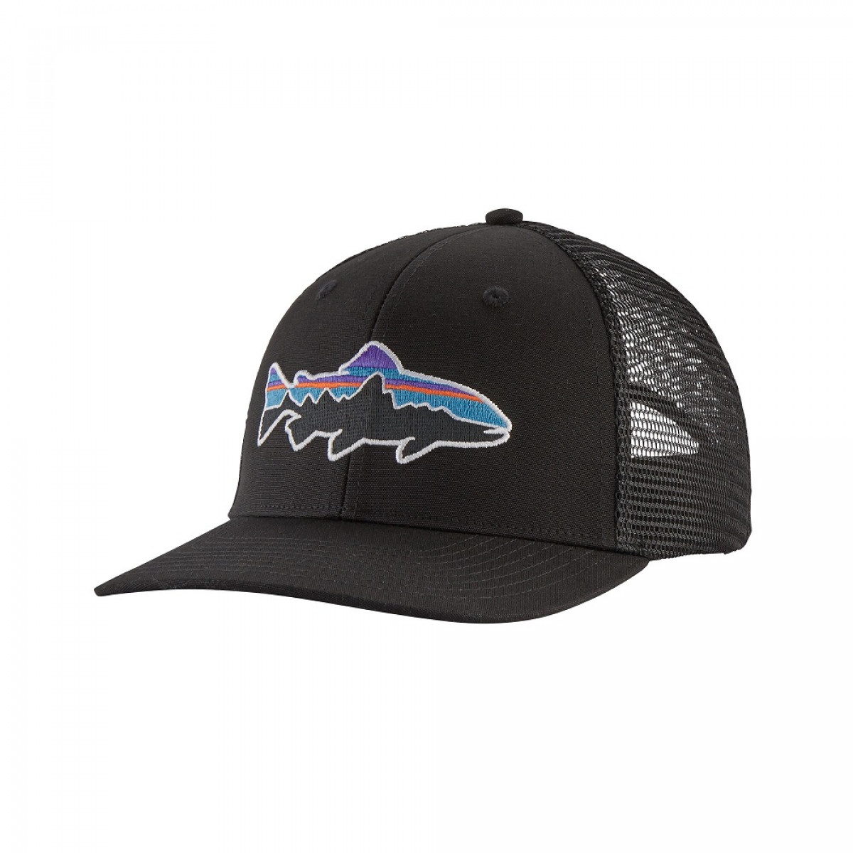 Fitz Roy Trout Trucker Hat (black)