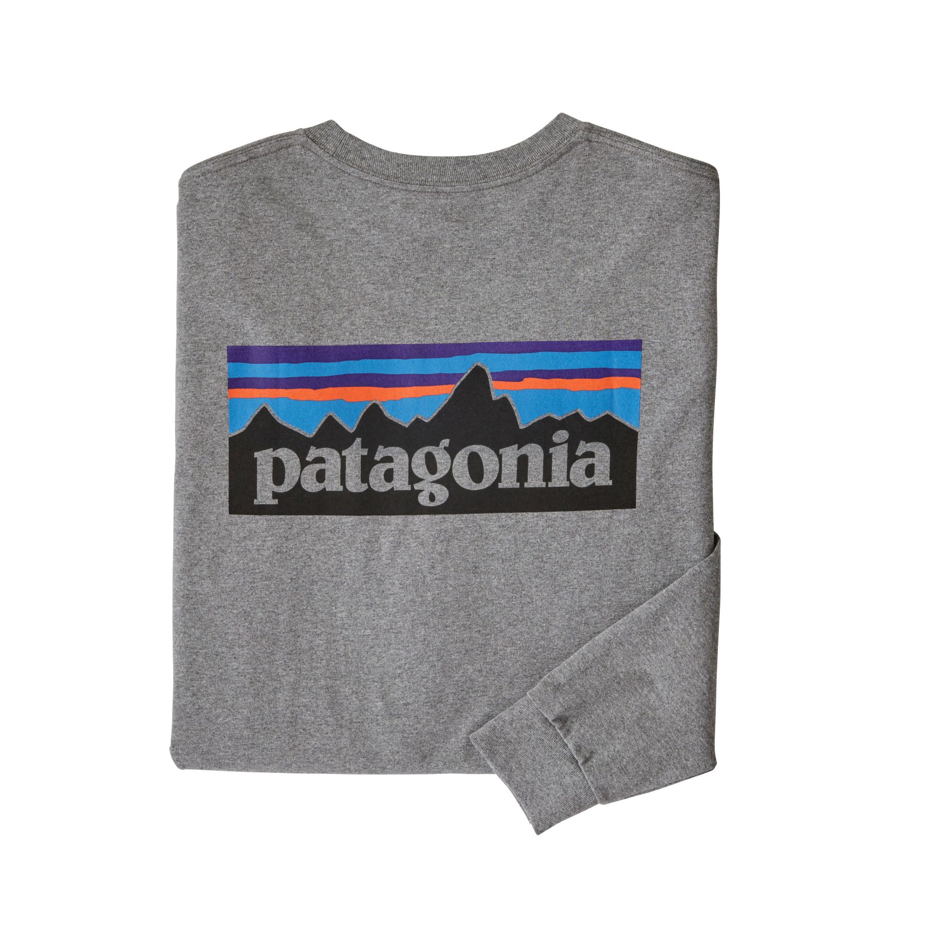 M's L/S P-6 Logo Responsibili-Tee (gravel heather) M's L/S P-6 Logo Responsibili-Tee (gravel heather)
