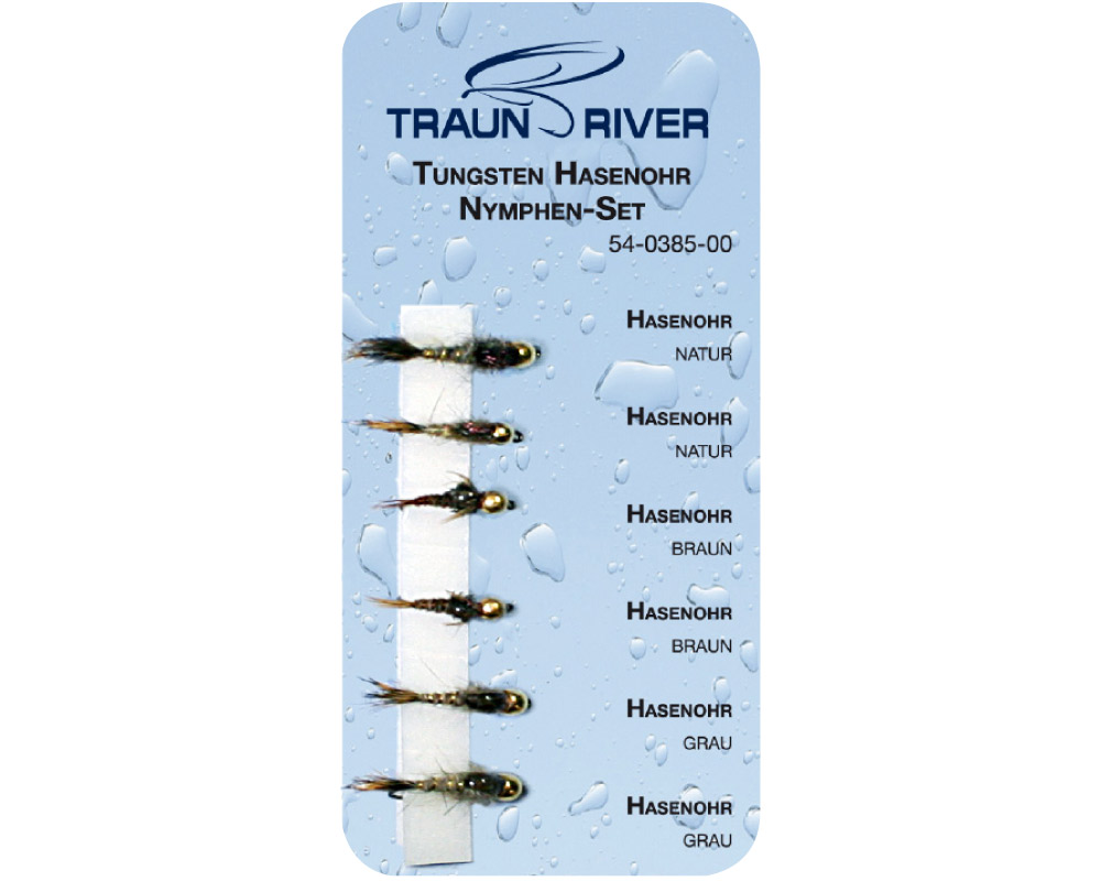 Tungsten-Hasenohr-Nymphen Set