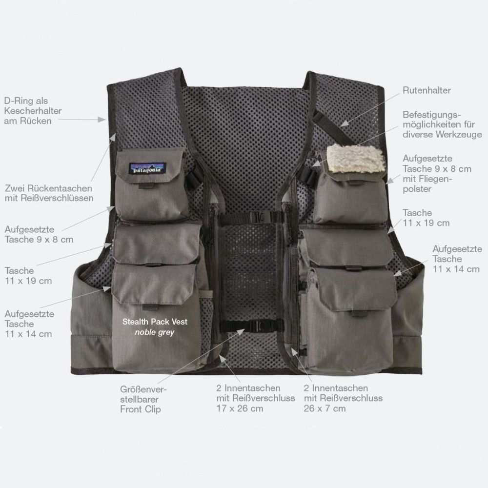 Stealth Pack Vest (noble grey)