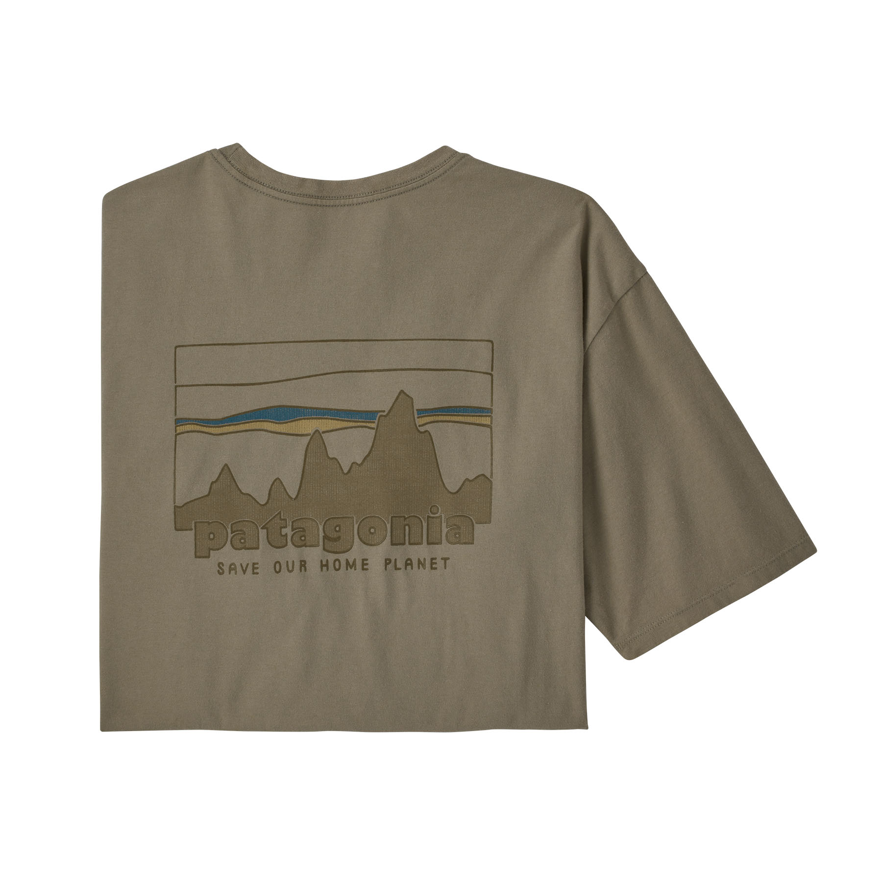 Men's '73 Skyline Organic T-Shirt (garden green) Men's '73 Skyline Organic T-Shirt (garden green)