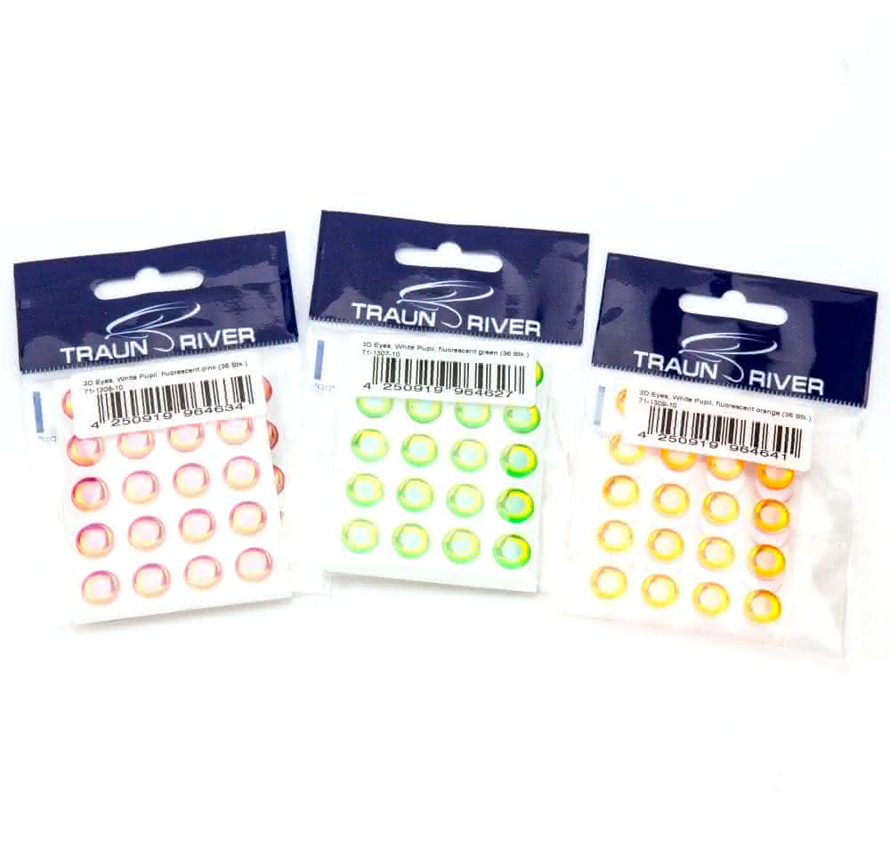 3D Eyes (white pupil-fluoro-green) 3D Eyes (white pupil-fluoro-green)