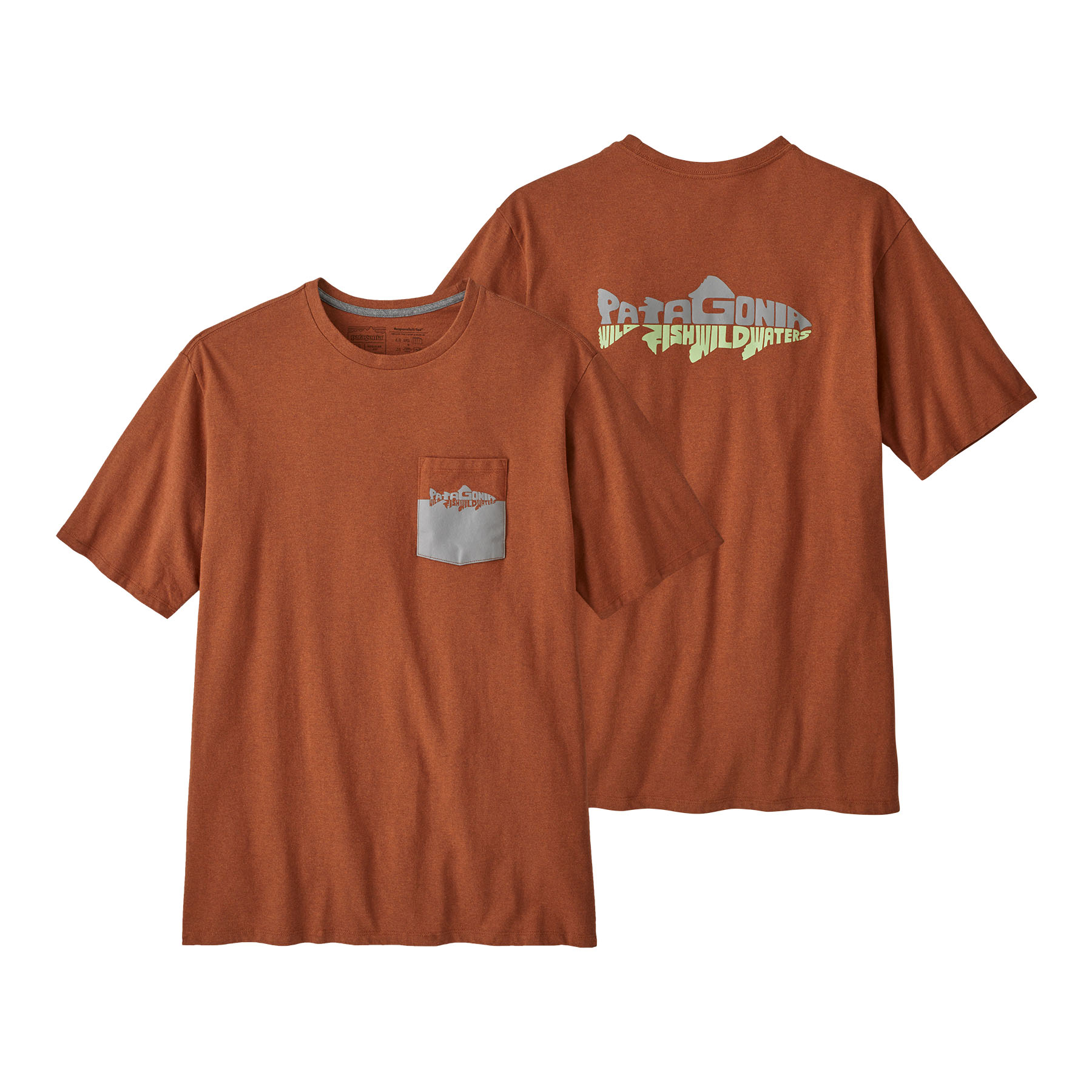 Men's Wild Waterline Pocket Responsibili-Tee Men's Wild Waterline Pocket Responsibili-Tee