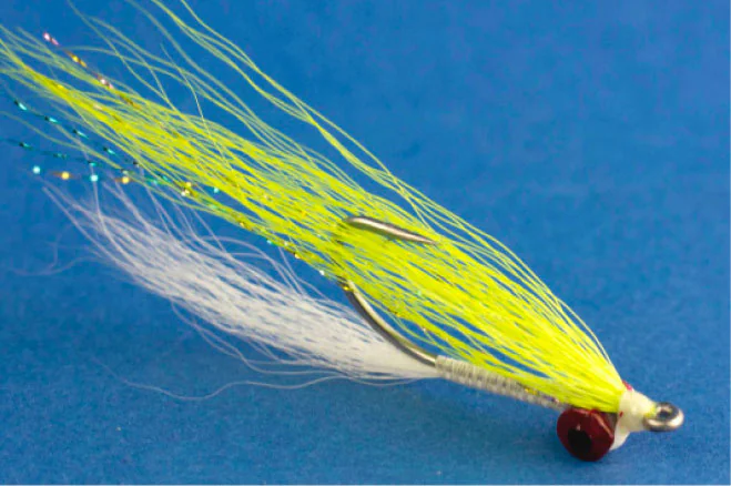 Clausers Minnow (chartreuse) Clausers Minnow (chartreuse)