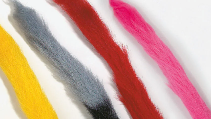 Calf Tail Colour: weiß Calf Tail Colour: weiß