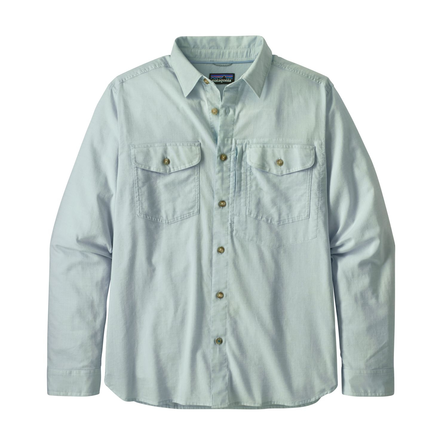 M's L/S Cayo Largo Shirt (big sky blue)