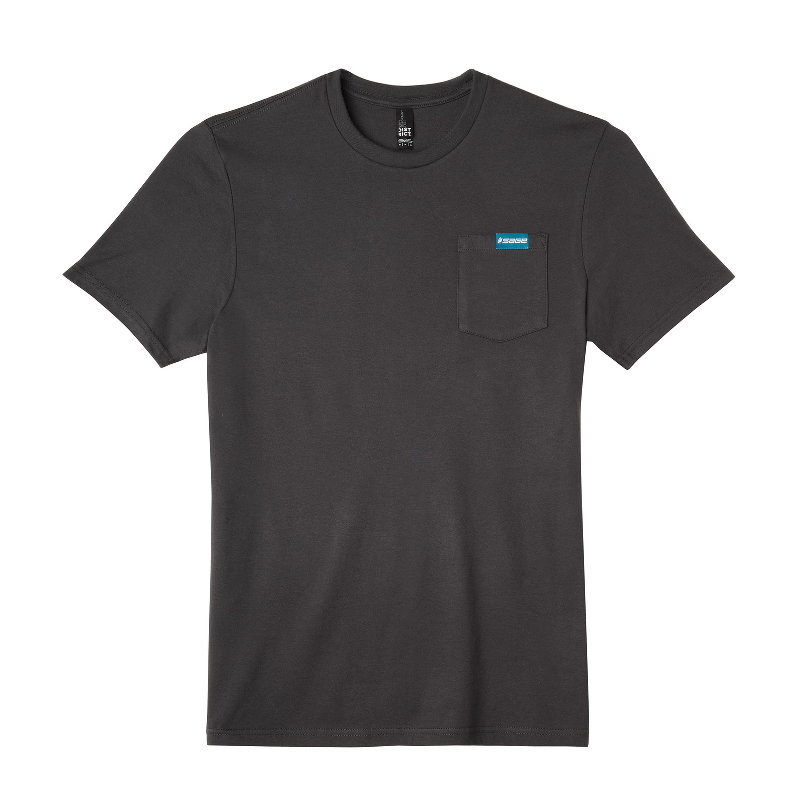 Logo Pocket Tee (charcoal)