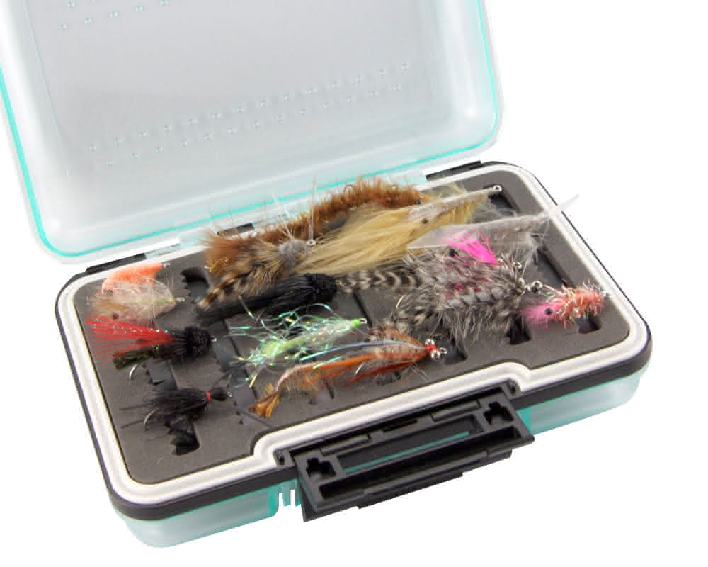 15 Pack Super Sea Trout Flies in Box