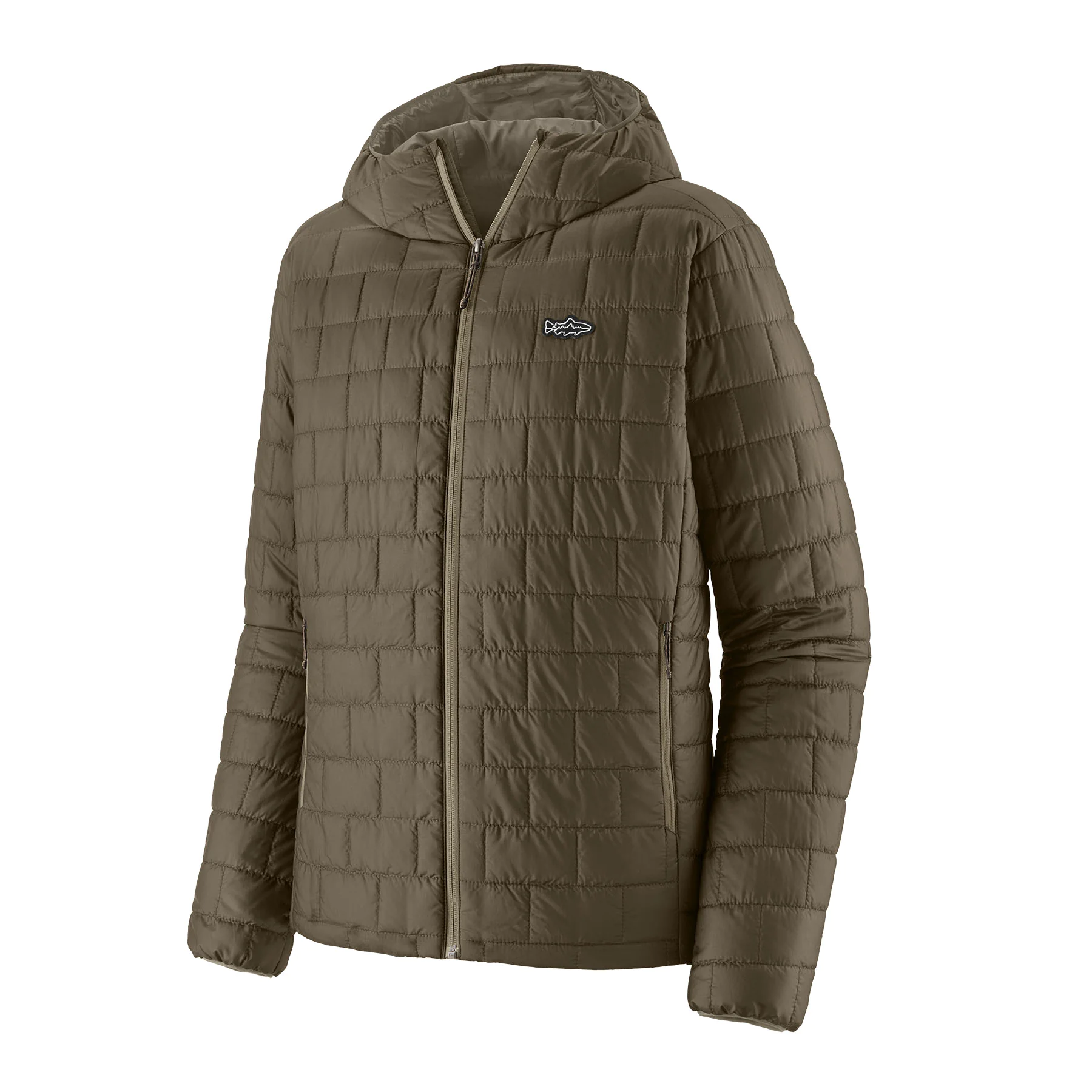 Nano Puff Fitz Roy Trout Hoody (basin green)