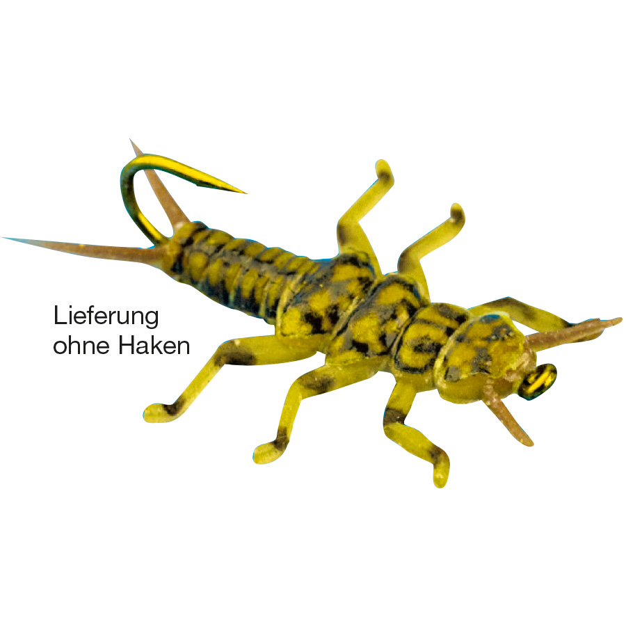 Realistic Silicone Stonefly Body (golden stone)