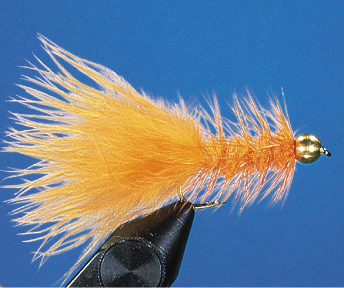 Goldkopf Wooly Bugger (orange)