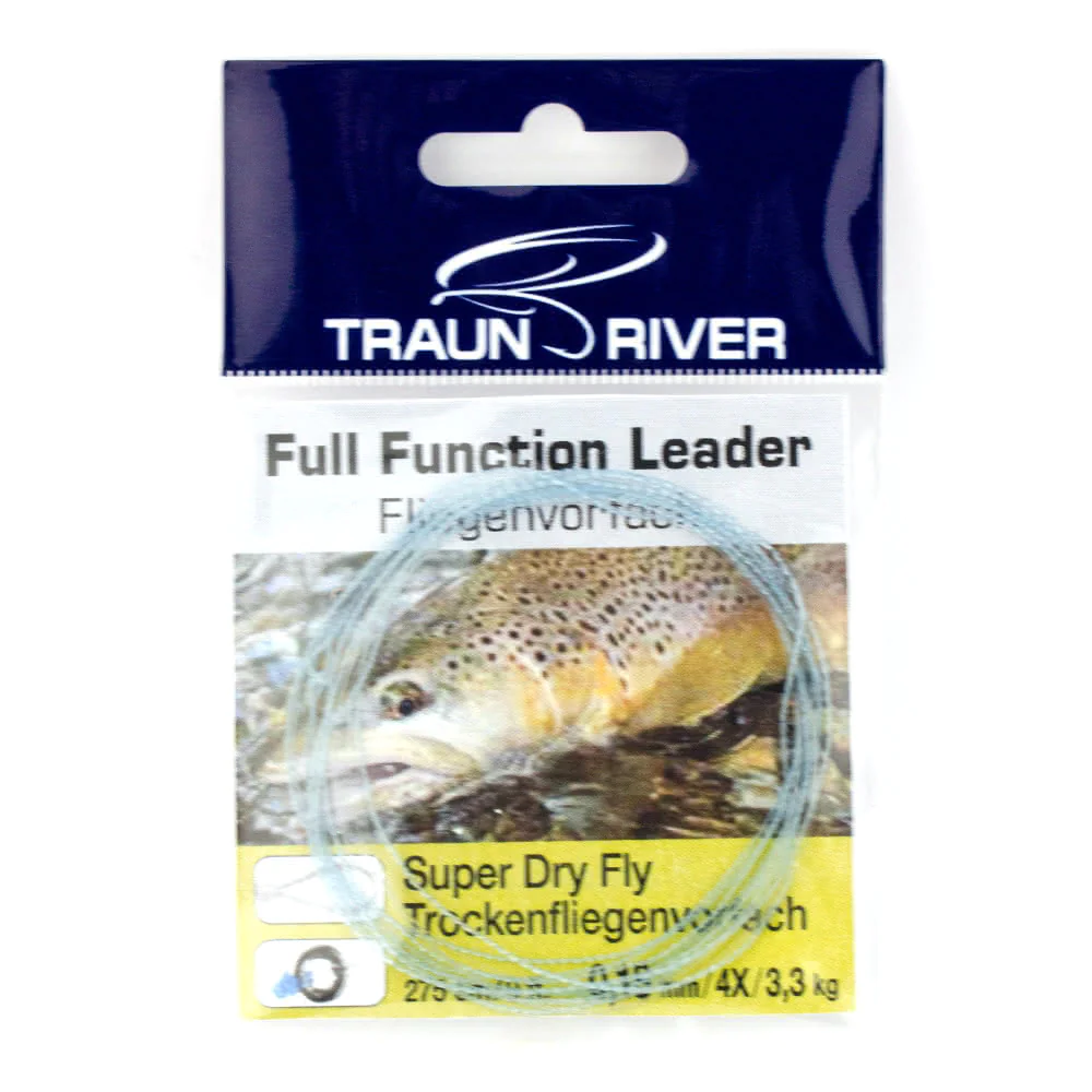 Super Dry Fly Vorfach (mit Schlaufe) Super Dry Fly Vorfach (mit Schlaufe)