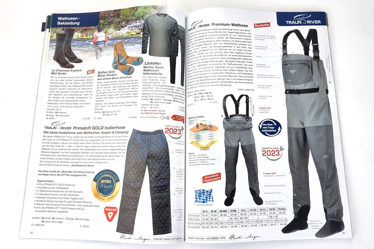 Katalog-Kombo 2023/2024 inkl. 6 Fliegen & Gutschein