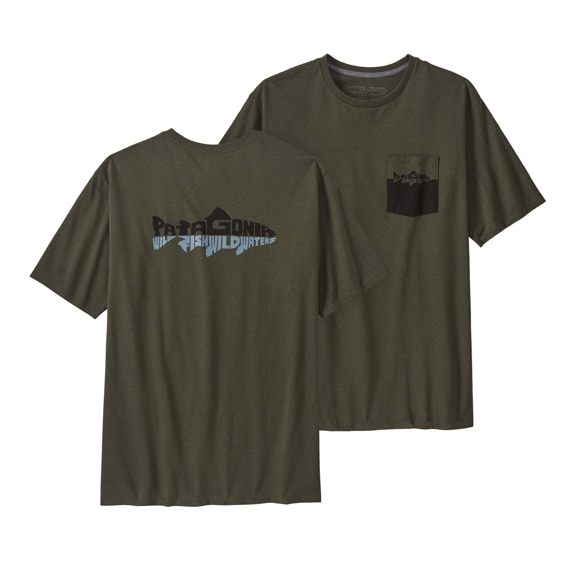 Men's Wild Waterline Pocket Responsibili-Tee