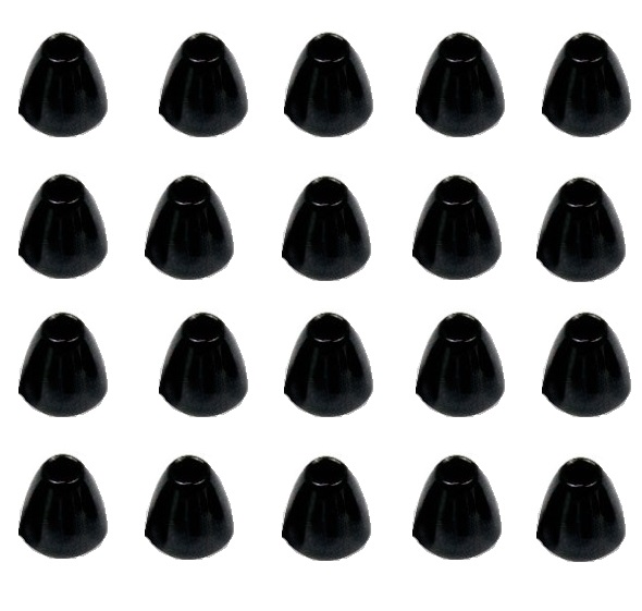 Tungsten Coneheads (schwarz)