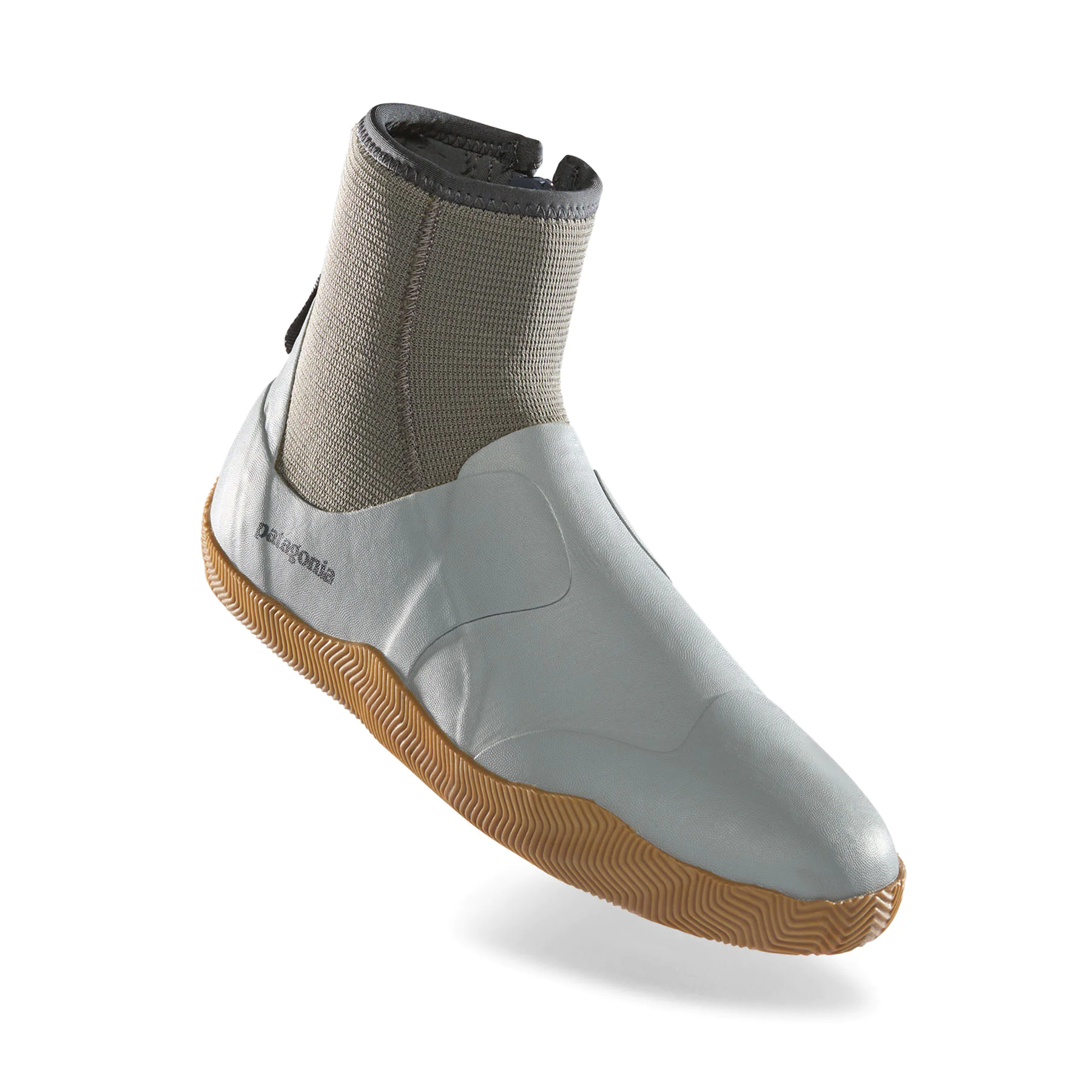 Stiefel, Sock-Stiefel, Gummi-Sohle, Grau, Knöchelstiefel