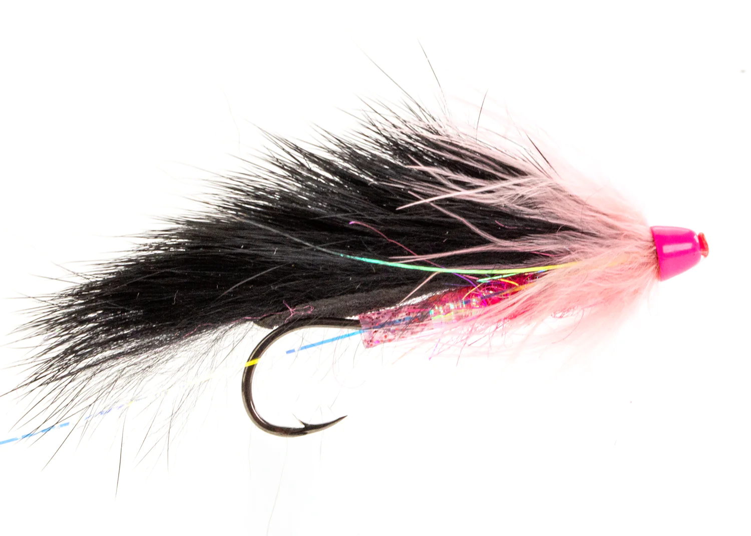 Bunny Hair Leech (black/hot pink)