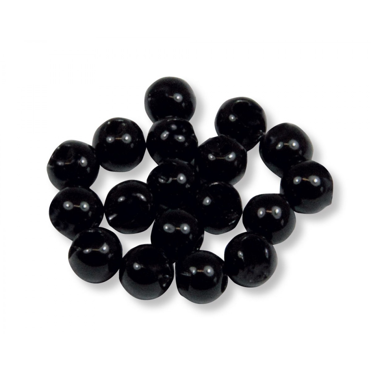 Tungsten Perlen (schwarz)
